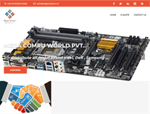 Tablet Screenshot of megacompu.co.in